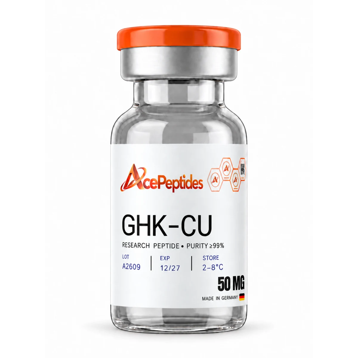 GHK-Cu kaufen — Kupfer-Tripeptid 50/100 mg